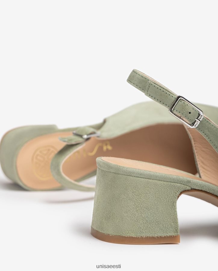 Unisa 88PPB4539 laia kontsaga slingback naised roheline