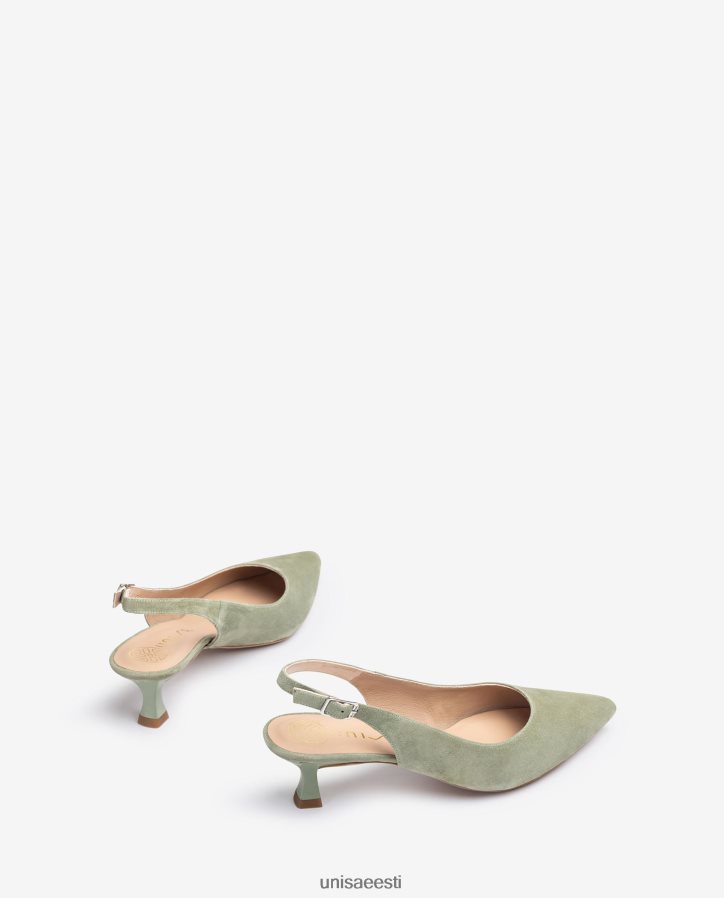 Unisa 88PPB4544 terava varbaga slingback naised roheline
