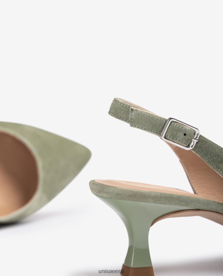 Unisa 88PPB4544 terava varbaga slingback naised roheline