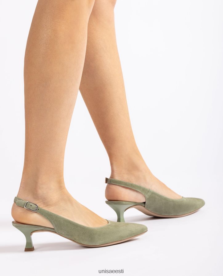 Unisa 88PPB4544 terava varbaga slingback naised roheline