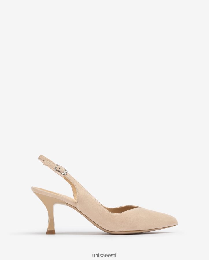 Unisa 88PPB4546 maalitud kannaga slingback naised beež