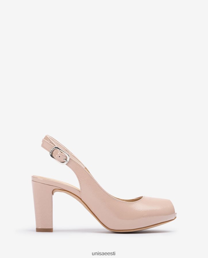 Unisa 88PPB4547 lakknahast peep toe slingbacks naised graatsiline
