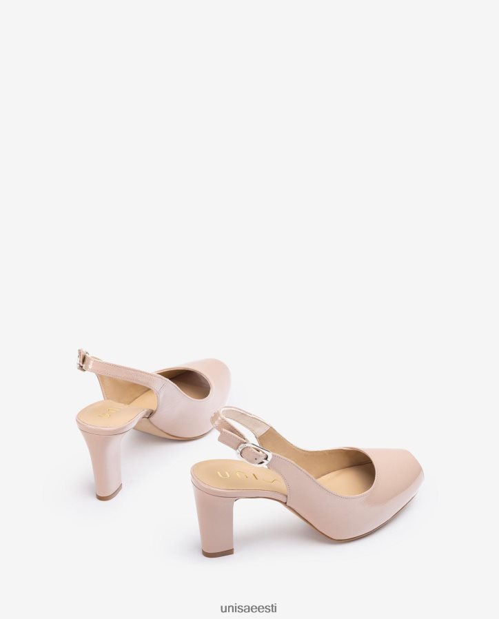 Unisa 88PPB4547 lakknahast peep toe slingbacks naised graatsiline