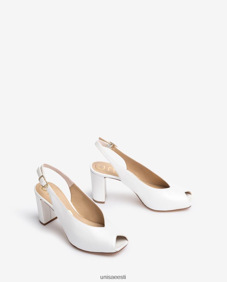 Unisa 88PPB4837 nahast pruudi slingback peep toe kingad naised mood