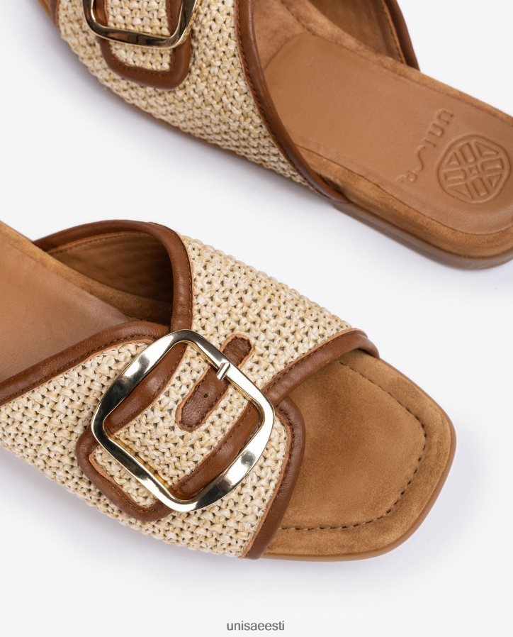 Unisa 88PPB4111 raffia tallaga sandaal naised mood