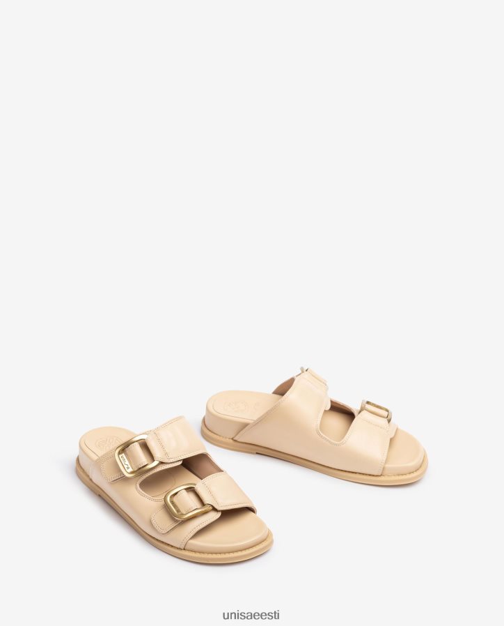 Unisa 88PPB4320 lamedad topeltpandlaga sandaalid naised beež