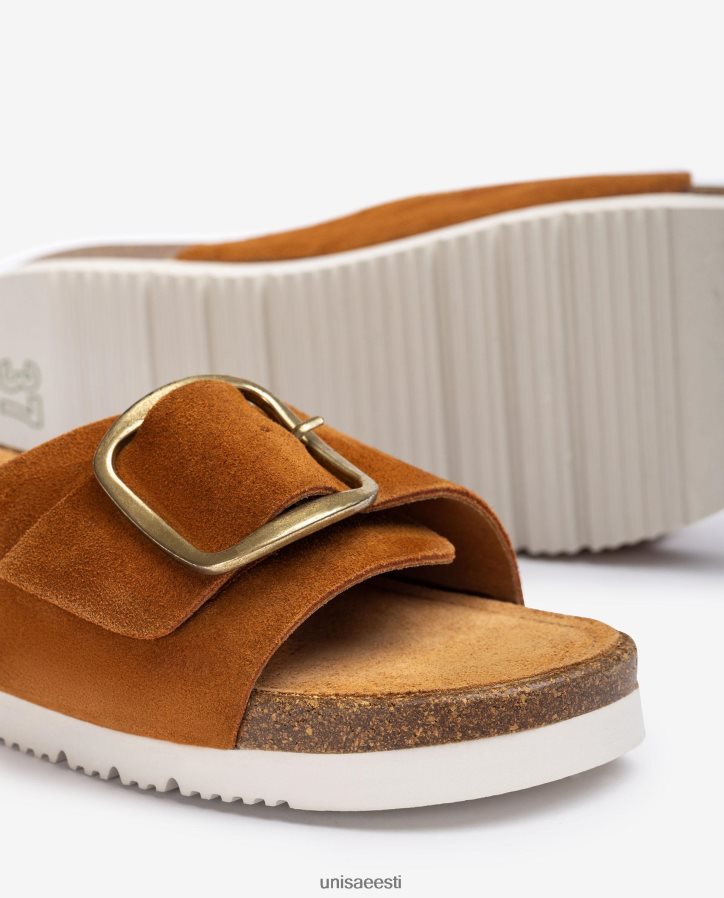 Unisa 88PPB4325 seemisnahast pandlaga sandaal naised pruun