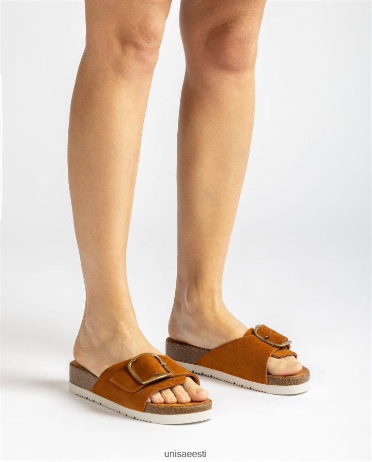 Unisa 88PPB4325 seemisnahast pandlaga sandaal naised pruun