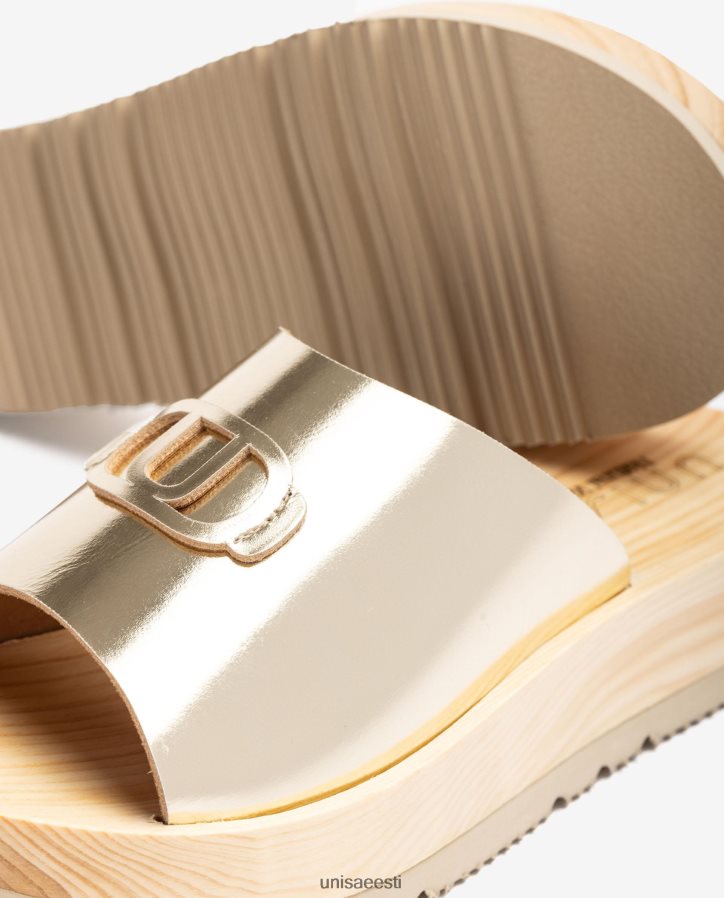 Unisa 88PPB4336 puidust efektiga tallaga sandaal naised mood