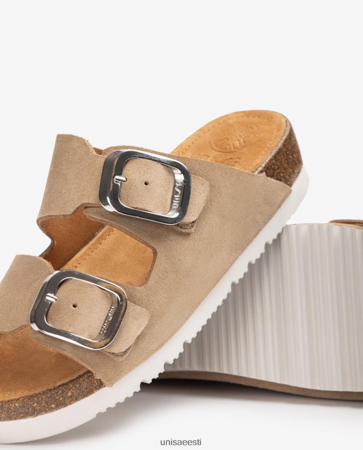 Unisa 88PPB4366 lamedad kaherihmalised sandaalid naised graatsiline