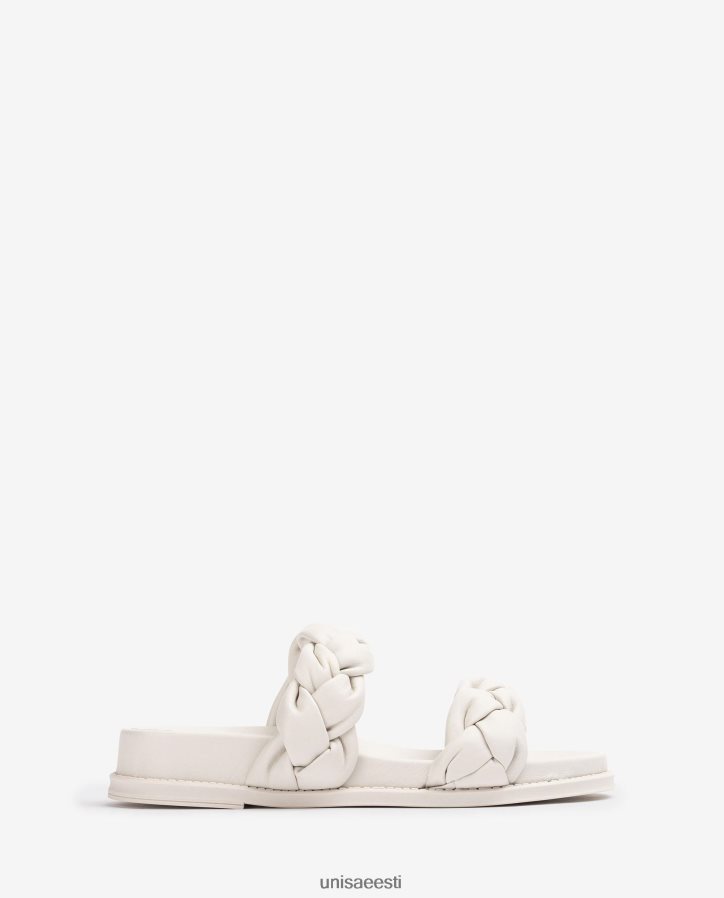 Unisa 88PPB4390 punutud rihmadega sandaalid naised valge