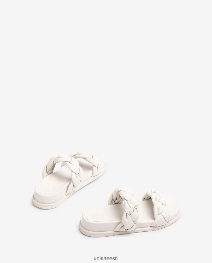 Unisa 88PPB4390 punutud rihmadega sandaalid naised valge