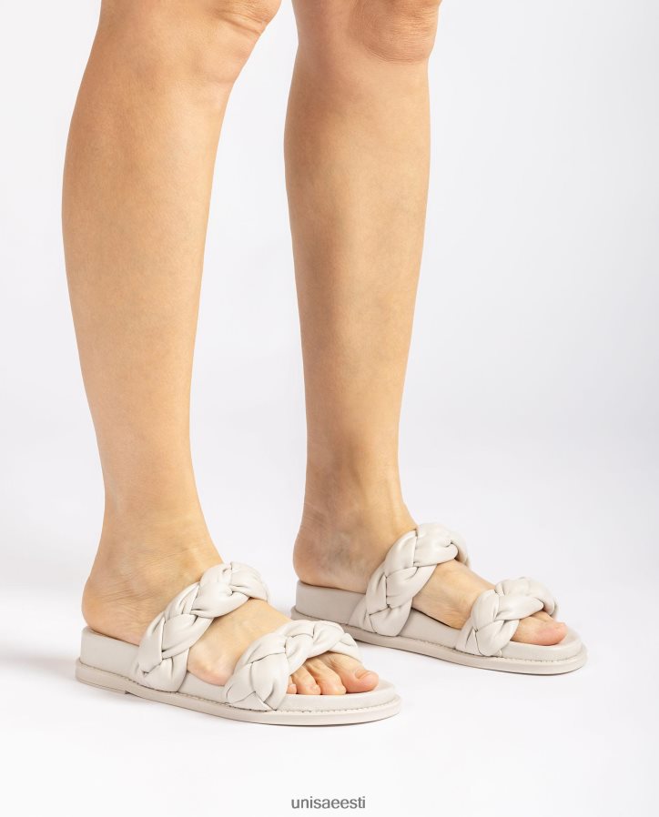 Unisa 88PPB4390 punutud rihmadega sandaalid naised valge