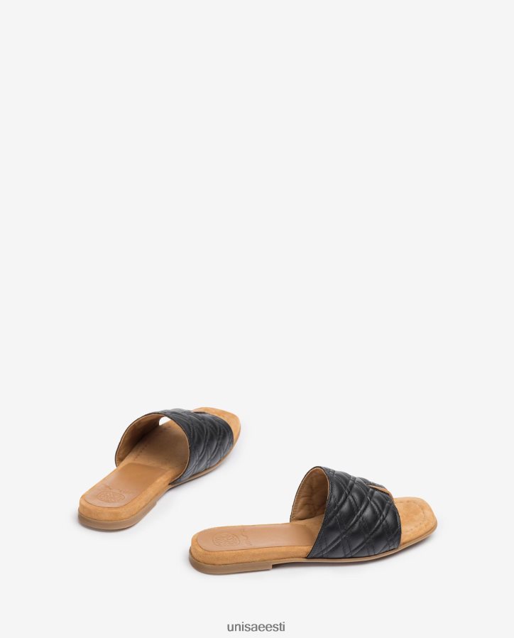 Unisa 88PPB459 kandilise varbaga sandaal naised must