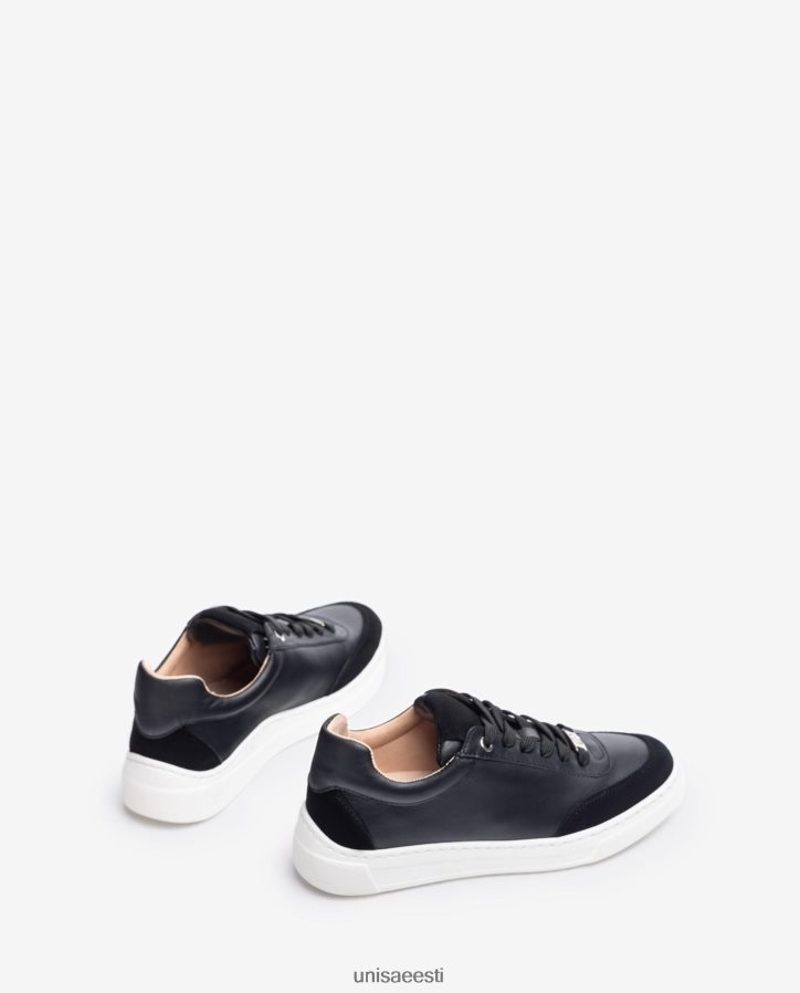 Unisa 88PPB41239 kontrastse nina ja kontsaga tossud naised must