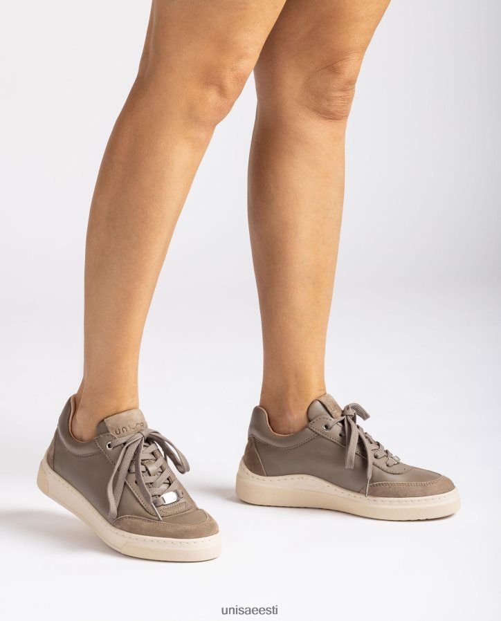 Unisa 88PPB41240 kontrastse nina ja kontsaga tossud naised pruun