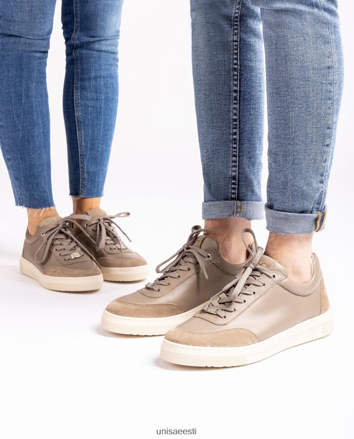 Unisa 88PPB41240 kontrastse nina ja kontsaga tossud naised pruun