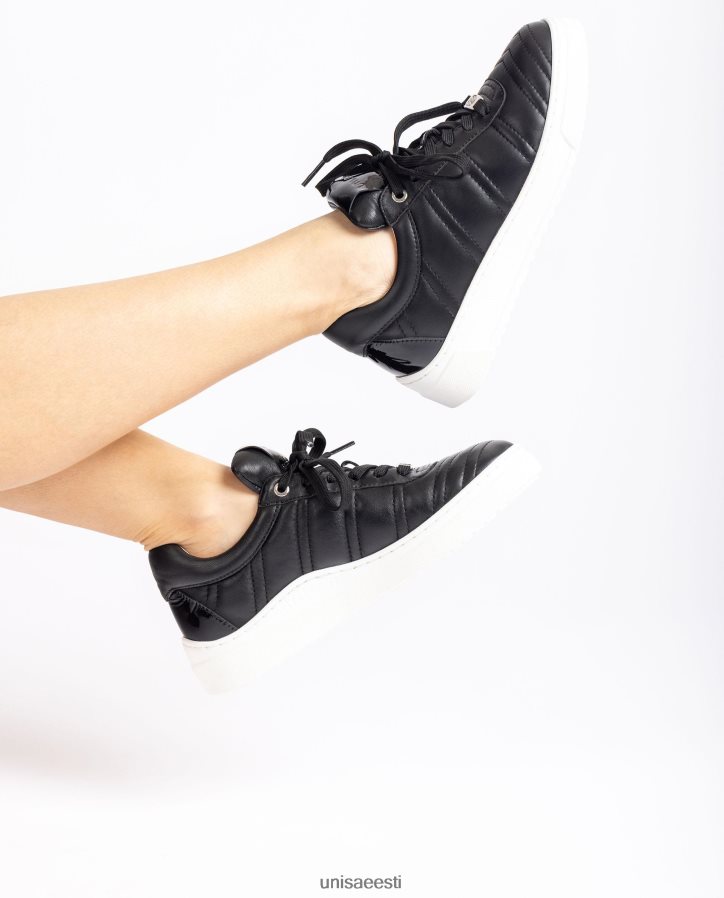 Unisa 88PPB41241 tepitud efektiga spordijalats naised must