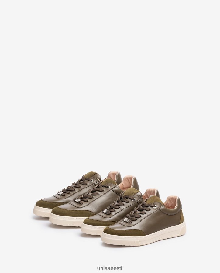 Unisa 88PPB41244 kontrastse nina ja kontsaga tossud naised roheline