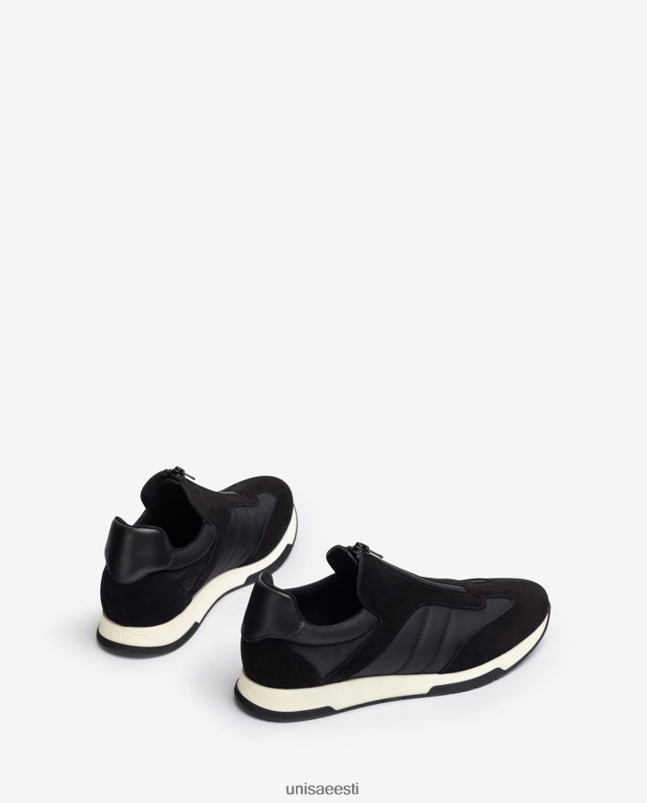 Unisa 88PPB41286 seemisnahast tossud neopreenist sokk lapsed must