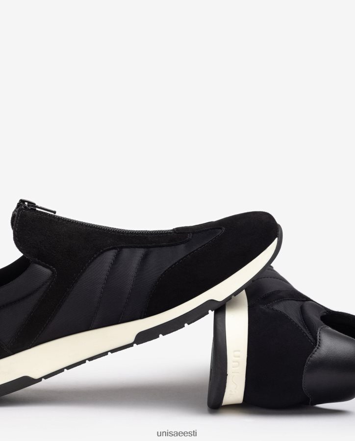 Unisa 88PPB41286 seemisnahast tossud neopreenist sokk lapsed must