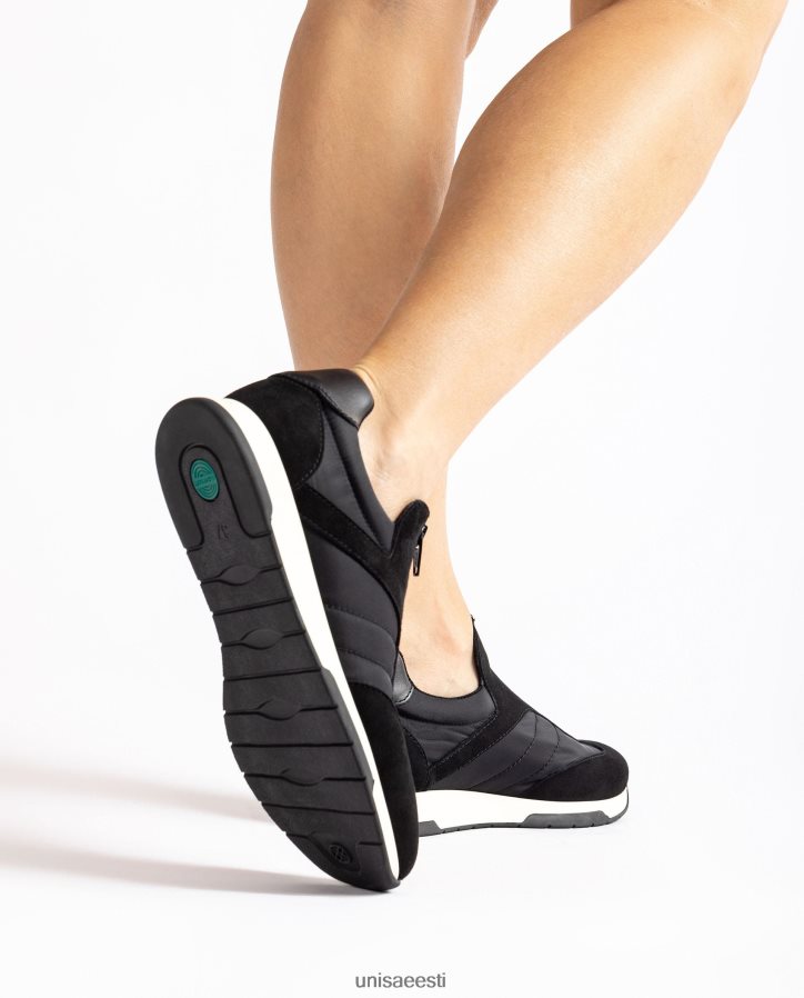 Unisa 88PPB41286 seemisnahast tossud neopreenist sokk lapsed must