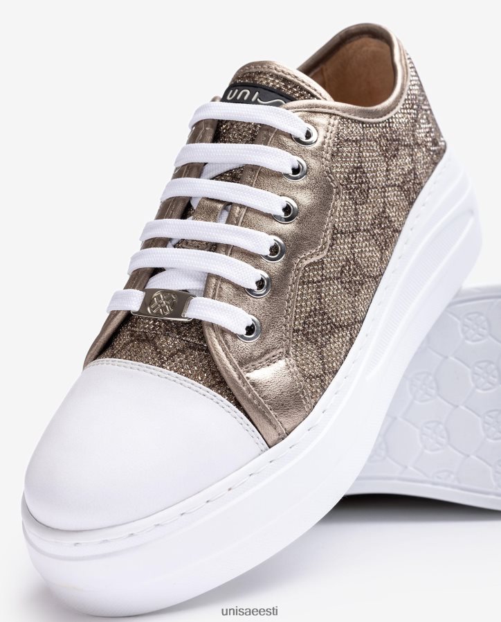 Unisa 88PPB4647 läikivast kangast tossud naised graatsiline