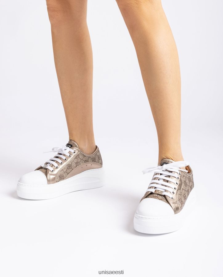 Unisa 88PPB4647 läikivast kangast tossud naised graatsiline