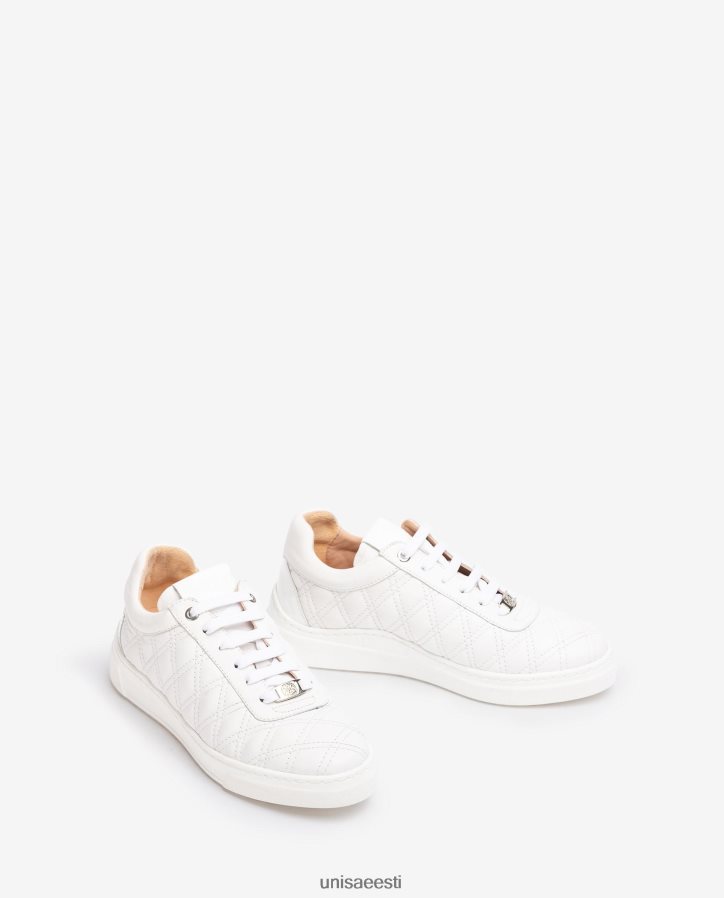 Unisa 88PPB4648 geomeetrilise tikiga tossud naised valge