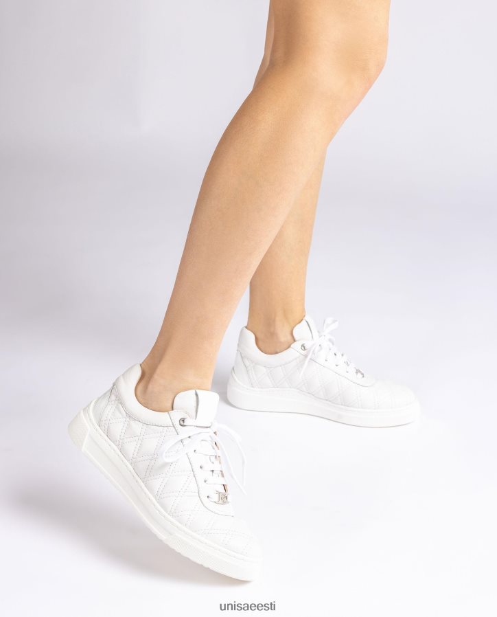 Unisa 88PPB4648 geomeetrilise tikiga tossud naised valge