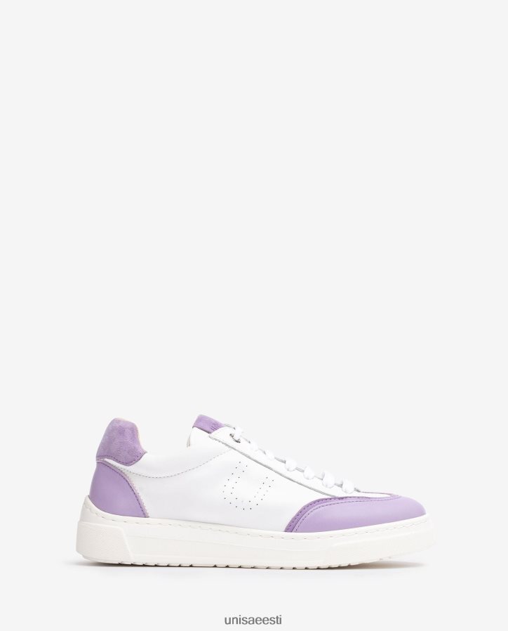 Unisa 88PPB4651 kontrastse nina ja kontsaga kets naised valge