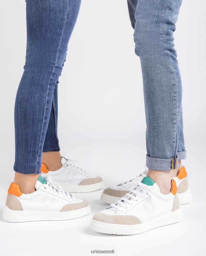 Unisa 88PPB4666 kontrastsed spordijalatsid unisex valge