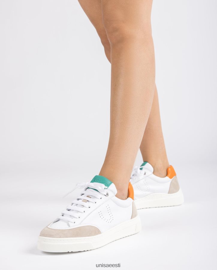 Unisa 88PPB4666 kontrastsed spordijalatsid unisex valge