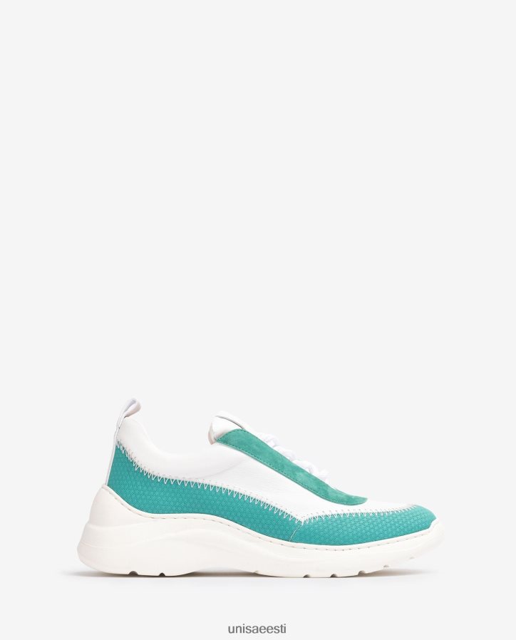 Unisa 88PPB4670 kontrastsete materjalidega tossud naised valge