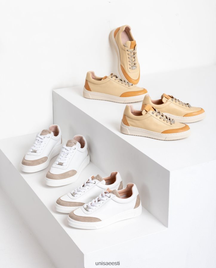 Unisa 88PPB4680 kontrastse nina ja kontsaga tossud naised graatsiline