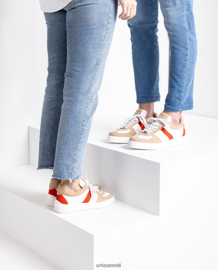 Unisa 88PPB4685 kontrastsed tossud naised valge