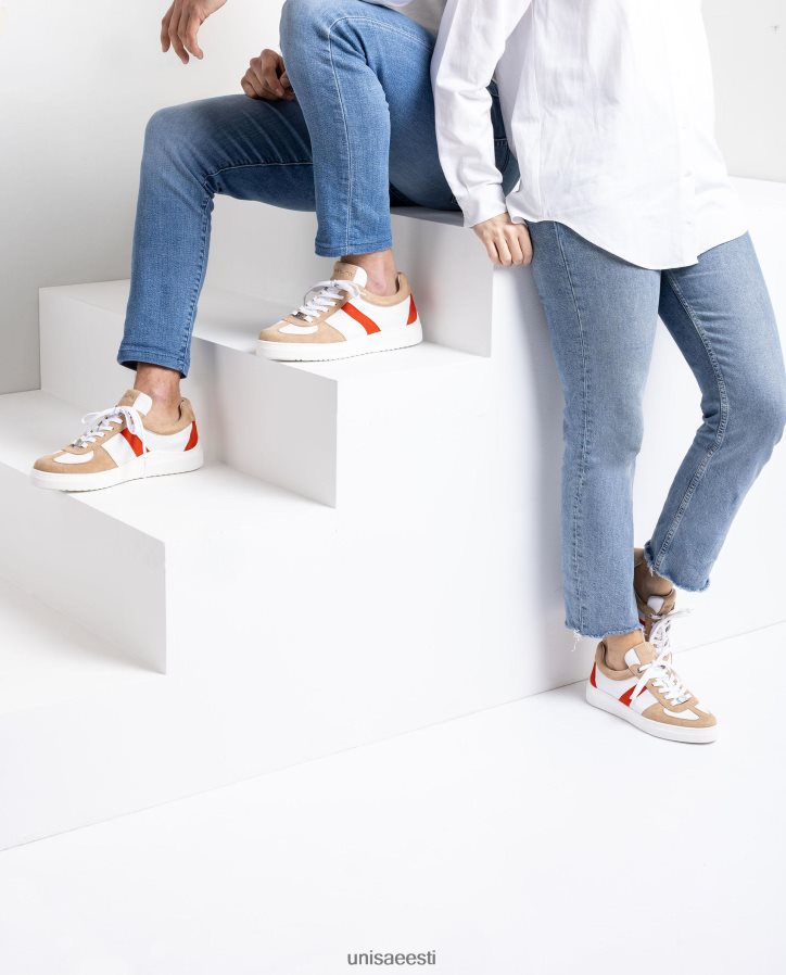 Unisa 88PPB4685 kontrastsed tossud naised valge