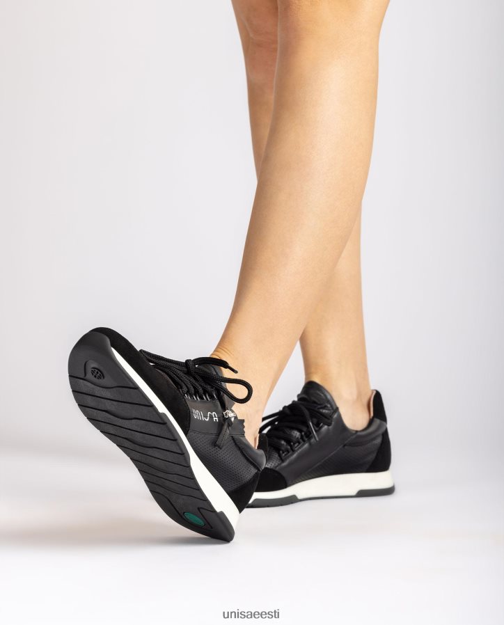 Unisa 88PPB4686 lukuga suletavad tossud naised must